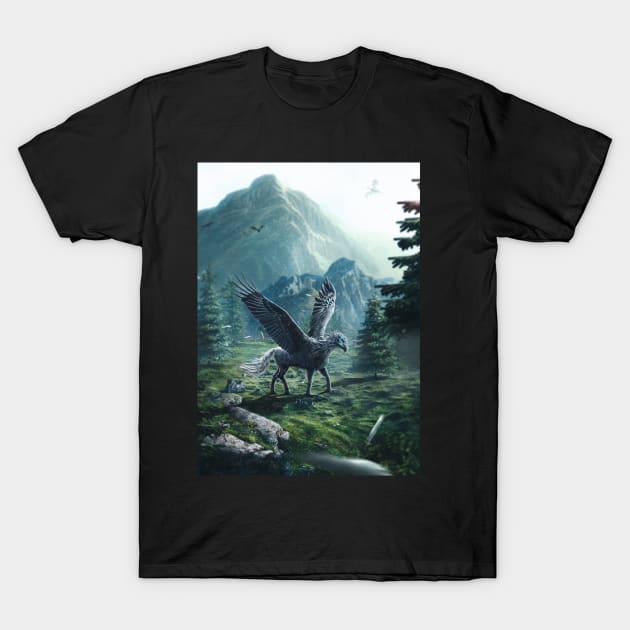 Mythical Creature T-Shirt by Aniket Patel